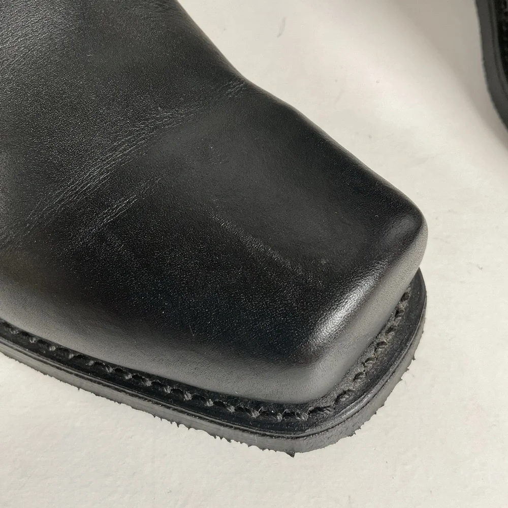 Vintage Santa Fe Harness Boots | USA Made | Men’s 9.5 D